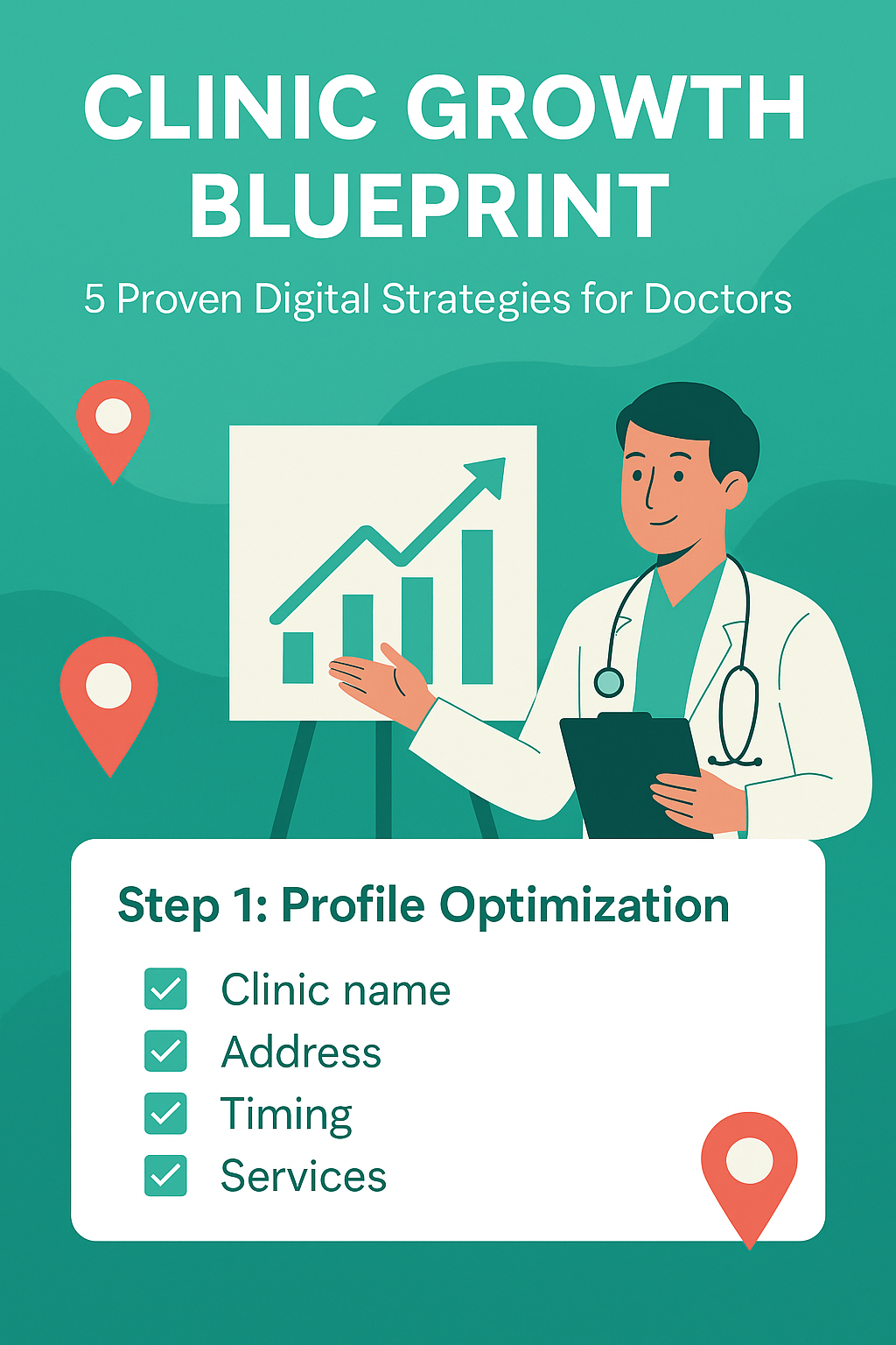 Profile optimization for clinics on Google Business Profile
